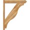 Ekena Millwork Funston Arts & Crafts Rough Sawn Outlooker, Western Red Cedar, 6"W x 32"D x 40"H OUT06X32X40FST03RWR - alternate 2